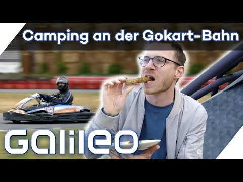 Go-karting during the day & exploring abandoned bunkers in the evening – Pop-up camping put to th...