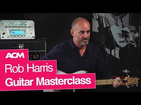 Session Guitarist Rob Harris on Recording Guitar Parts