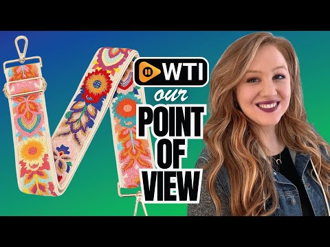 Crochet Flower Purse Strap - WTI product video review