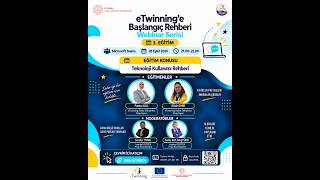 eTwinning' e Başlangıç Rehberi Webinar Serisi-3 / Teknoloji Kullanımı Rehberi