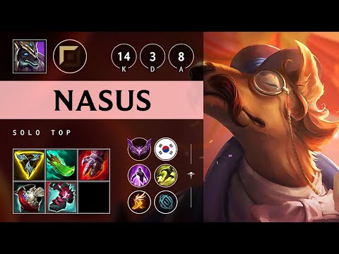 Nasus Top vs Gwen - KR Master Patch 25.21