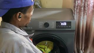 How to use Hisense Washing Machine/Automatic front loader 7kg Review 2024/ Water and Energy Saver. 1