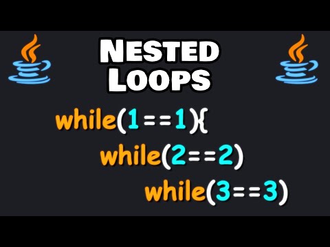 Learn Java nested loops in 8 minutes! ➿