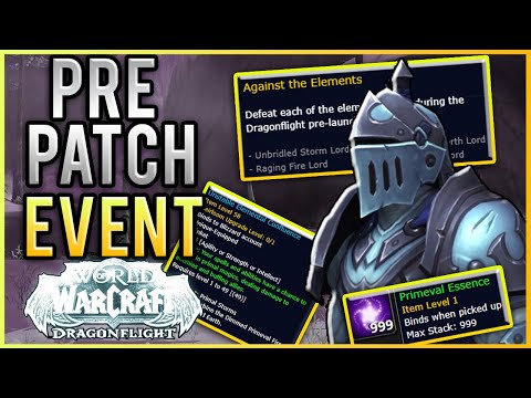 Dragonflight Pre Patch Event: IT'S A MESS - And comes in 9 days!
