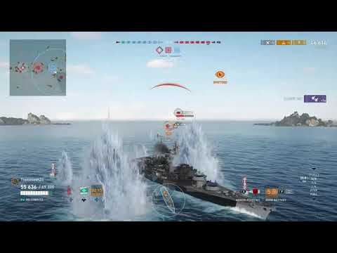 Tirpitz 144k Damage - Standard Battle | World of Warships Legends