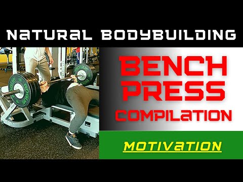 Natural Bodybuilding BENCH-PRESS Compilation Clips