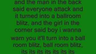 Ballroom blitz (with lyrics)