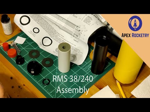 Aerotech RMS 38/240 Rocket Motor Assembly