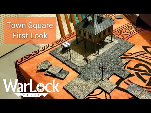 WizKids - WarLock Tiles: Town Square