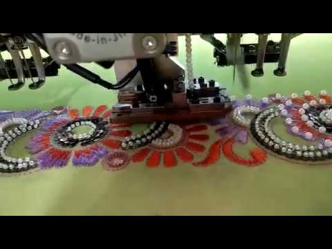 UNIX BRAND High Speed Embroidery Machine 1200 RPM WITH BIG MOTI DEVICE