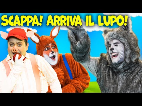 Attenti! Il Lupo Cattivo è Tornato 🐺 | Storie per Bambini | Fiabe della Buonanotte | A Story Italian