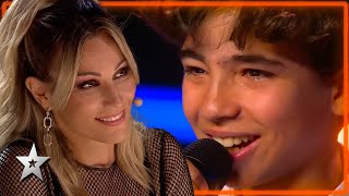 Young Boy CAPTIVATES The Judges With His Voice on Spain's Got Talent!