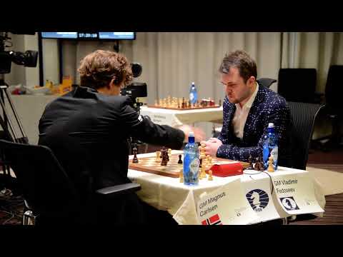 Magnus Carlsen throws the win and draws Vladimir Fedoseev