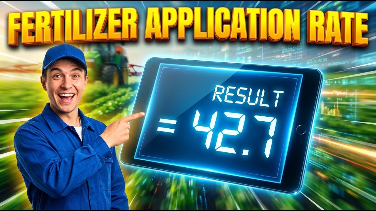 Fertilizer Application Rate Calculator