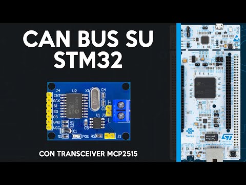 STNucleo: MCP2515 CAN BUS Transceiver tutorial per STM32 (Comunicazione con Arduino)