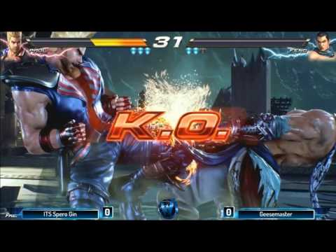 ITS Spero Gin (Paul) Vs Geesemaster (Feng) Tekken 7FR 철권7FR 鉄拳7FR WW Portland Winners Top 8