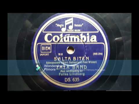Folke Lindberg med ZaZa Band - Salta Biten 1931