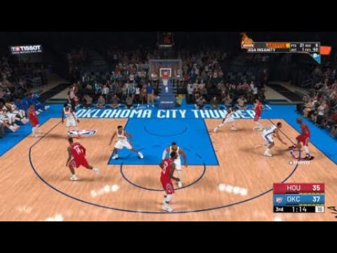 NBA 2K19 nasty dunk