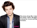 Story of My Life - One Direction (lyrics + pictures ...