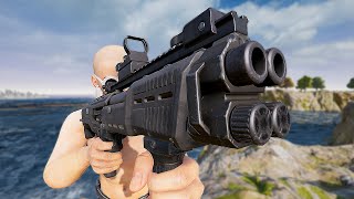 배그 엄청난 화력을 보여주는 산탄총 DP-12