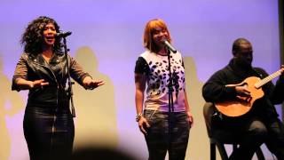 Mary Mary Performing &quot;I Worship You&quot; Live at Season 3 Reality Show Screening in NYC 2/25/14