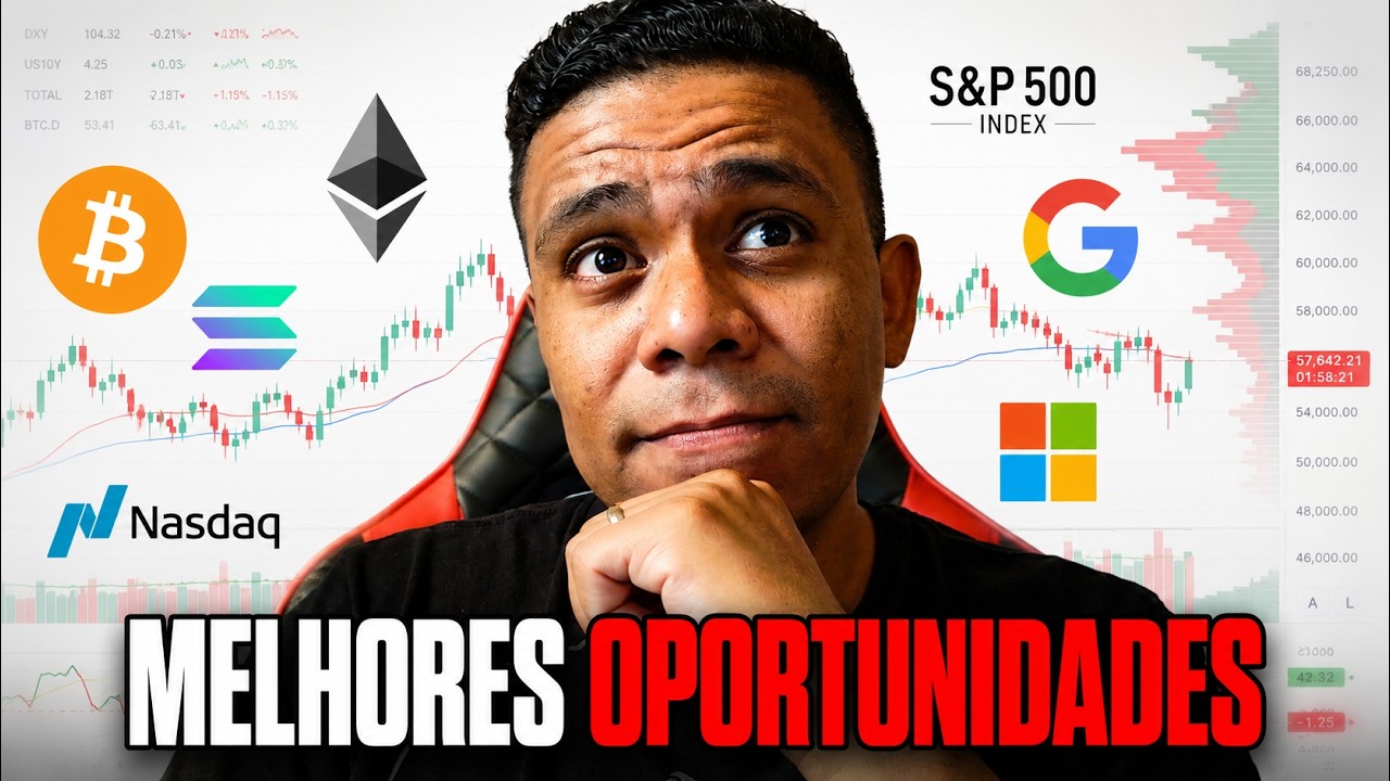 MEPEANDO OPORTUNIDADES! TRADING AO VIVO: BITCOIN, SP500, NASDAQ, XAU, FOREX