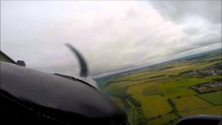 preview picture of video 'Take off from Sherburn on 05/07/2014 in G-BODB'