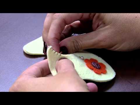 Mulher.com 05/13/2015 Priscila Cunha - Felt door weight for seamstress Part 1/2