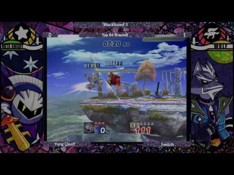 Blacklisted 3 Top 64 LR2 - Yung Quaff (Meta Knight) vs. Switch (Wolf)