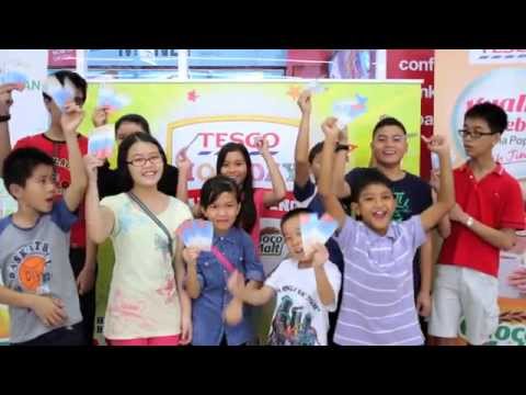 Win RM100,000 with Tesco Holiday Team Challenge 2014!