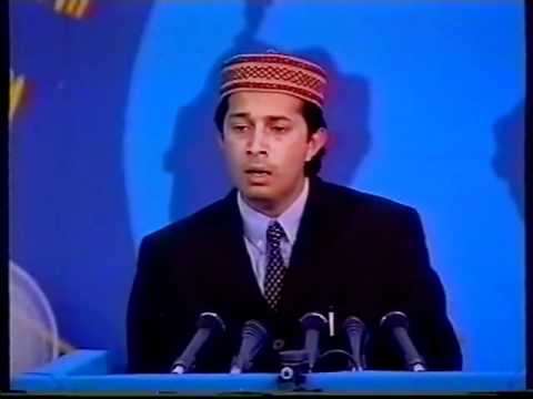 Nazm -  "Jabtak Khuda-e-Zinda Ki Tumko Khabar Naheen" Jalsa Salana UK-1997.