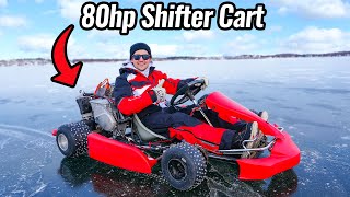 Most Powerful Shifter Kart on Thin Ice!