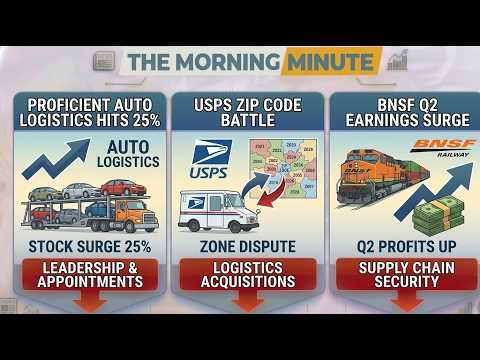 Proficient Auto Logistics Hits 25%, USPS Zip Code Battle ...