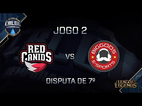 Red x Big Gods (7º - Jogo 2) CBLoL 2016 - 2ª Etapa