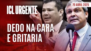 ICL URGENTE  - 29/04/25 - LÍDER DO PT ENFRENTA BOLSONARISTA QUE ATACOU LULA NA CÂMARA
