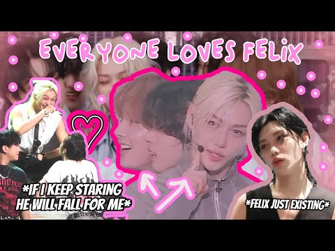 Stray Kids Adoring And Being Whipped For Their Angel FELIX ♡