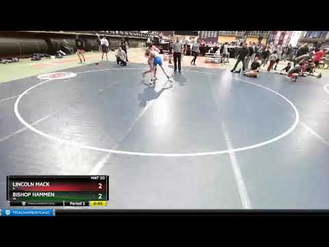 97 Lbs Cons. Round 4 - Lincoln Mack, IL Vs Bishop Hammen, IA 241b