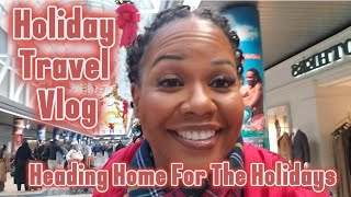 Home for the Holiday Travel Vlog | Chicago to Tallahassee Airport Travel, Shopping & Christmas Cheer