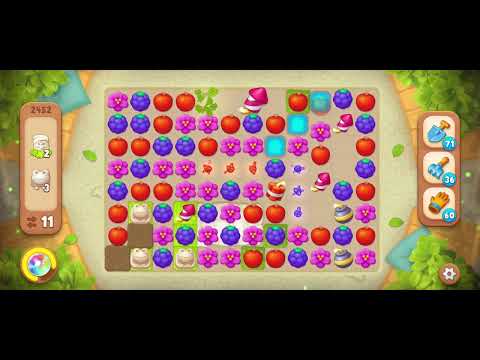 Gardenscapes level 2452 HD