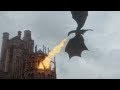 Dragon Destroys King S Landing Game Of Thrones S8E5