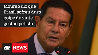 Mourão diz que Brasil vive uma crise política, econômica e social há anos