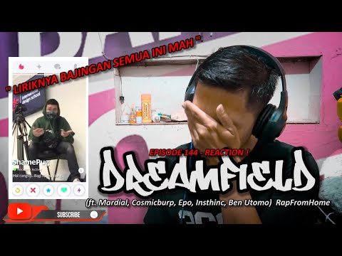 DOPE LYRIC | REACTION ! DREAMFILLED - ADAPTASI (ft. Mardial, Cosmicburp, Epo, Insthinc, Ben Utomo)