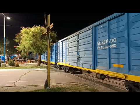 Tren Sanitario Eva Perón con 5004/9707 de TAC por Simoca. Tucuman  🚂💪