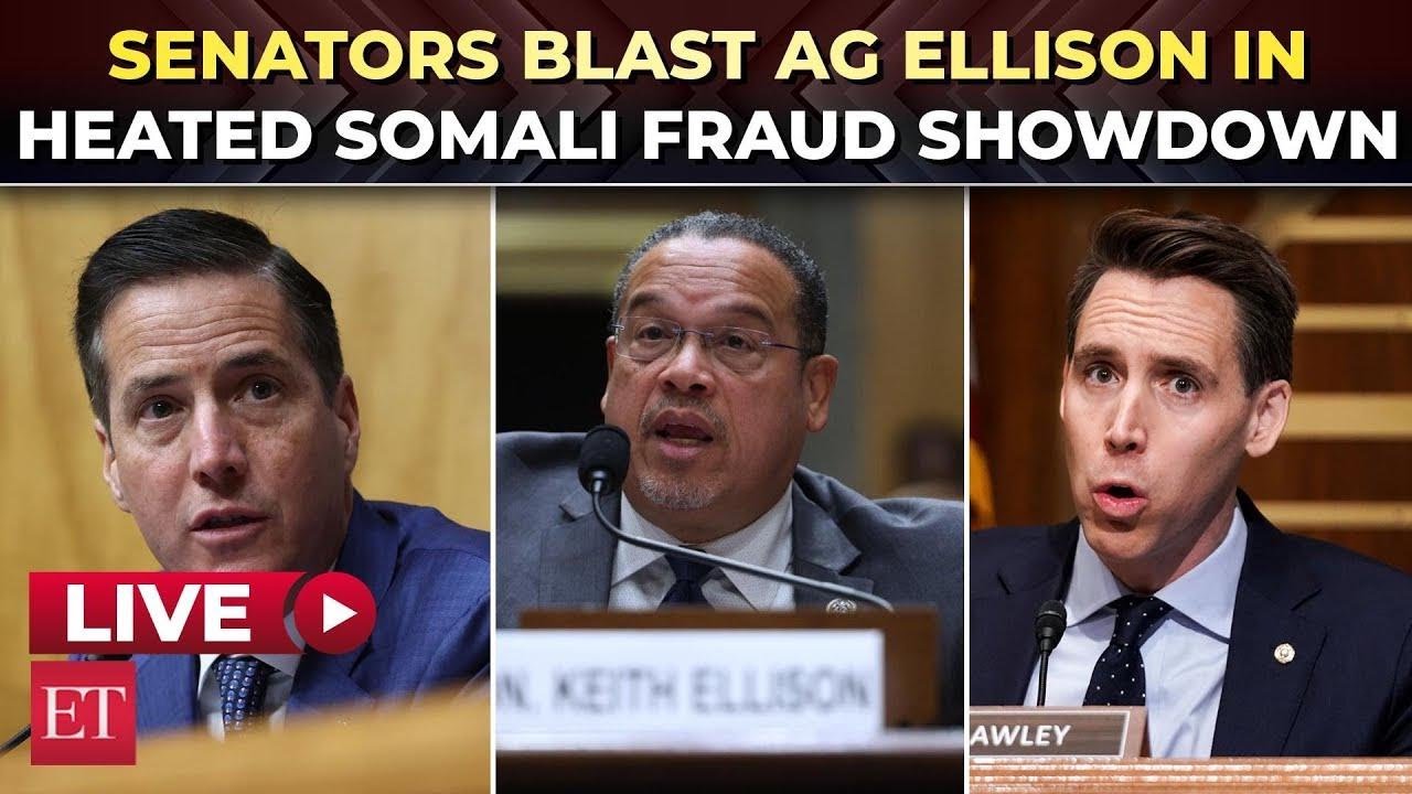'You helped fraudsters in $9B scam': Senators grill Minnesota AG Keith Ellison at explosive hearing