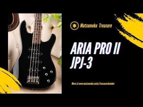 Aria Pro II JPJ-3 1984 - Black image 24