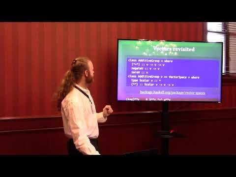 Manifolds as Haskell types