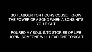 THE SOUND OF A MILLION DREAMS - David Nail - (Cover With Lyrics)