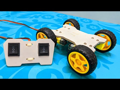 Making a Wired Car using DPDT switches || DIY || #shorts #youtubeshorts #kraftonics