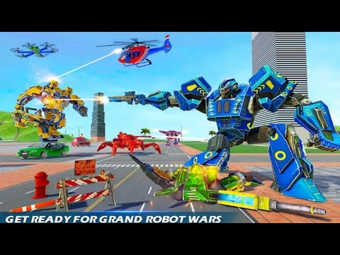 Ambulance Robot Car Game 3D |Fighting Game