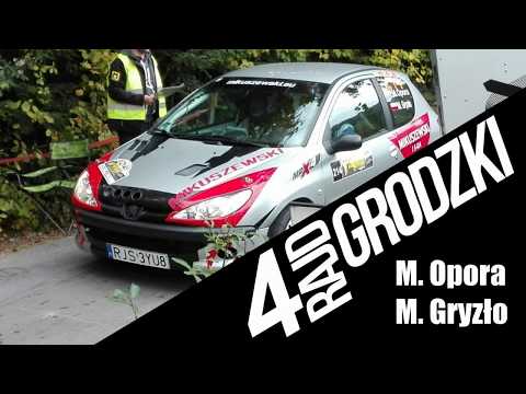M. Opora / M. Gryzło - Peugeot 206 S16+ - OS Oderne 6 - 4 Rajd Grodzki 06-07.10.2018